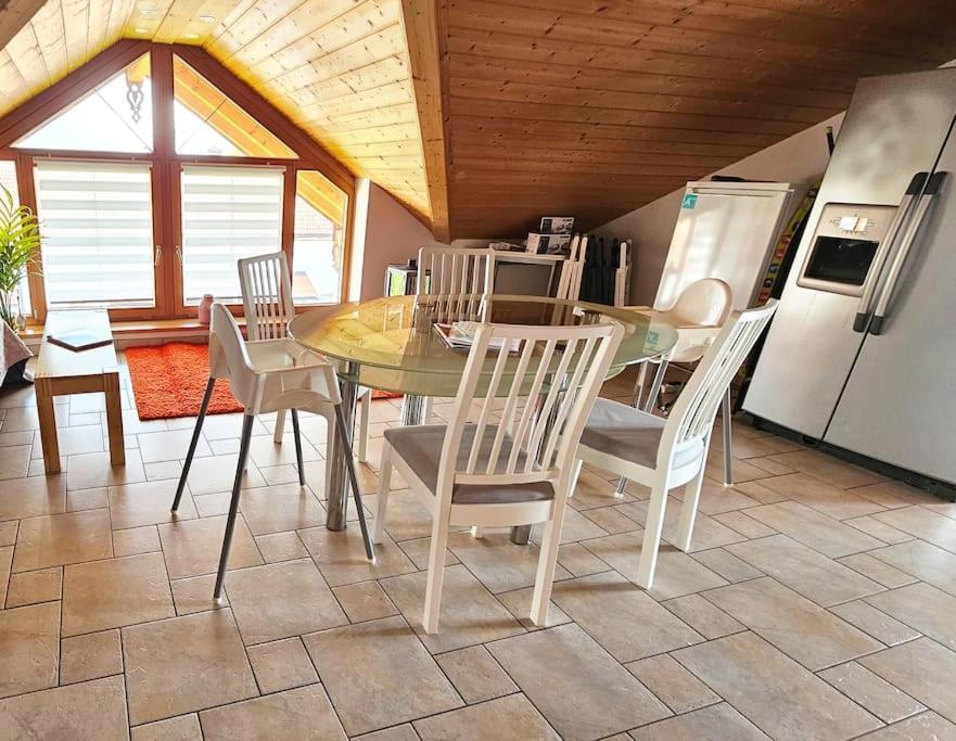 Apartamento Thronvomchiemgau Übersee Exterior foto