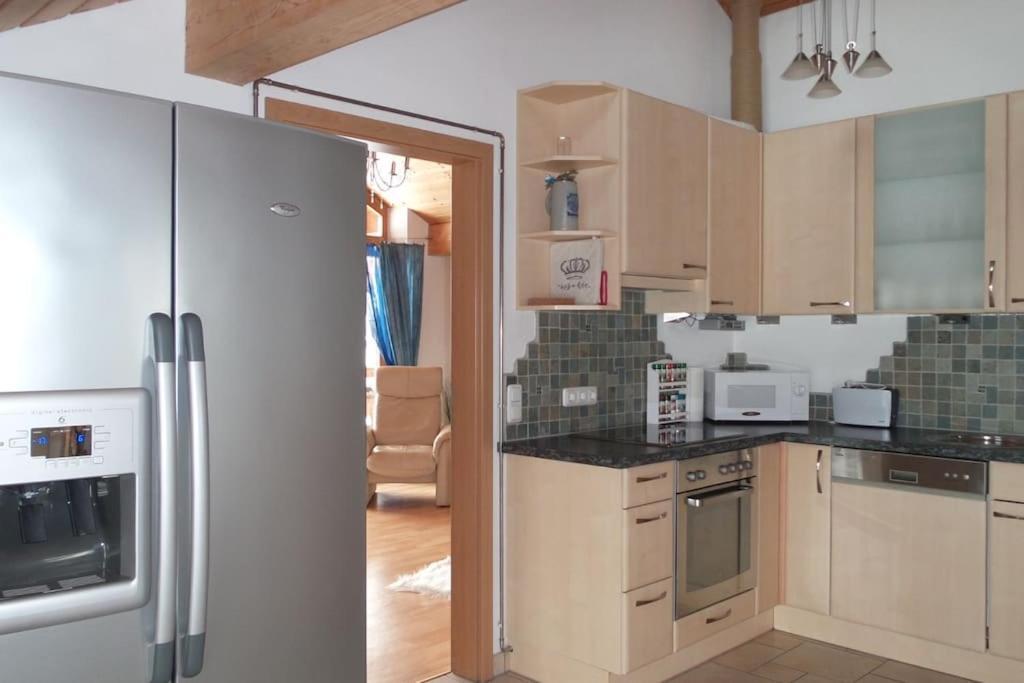 Apartamento Thronvomchiemgau Übersee Exterior foto