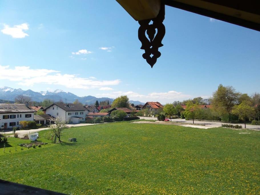 Apartamento Thronvomchiemgau Übersee Exterior foto